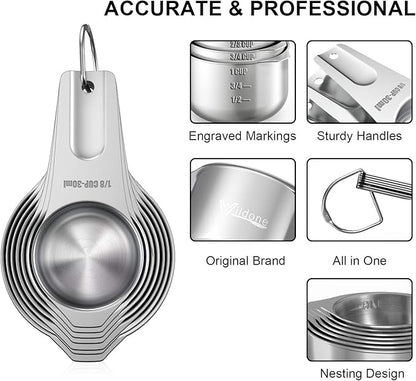 Wildone Measuring Cups & Spoons Set of 21 - Image 2