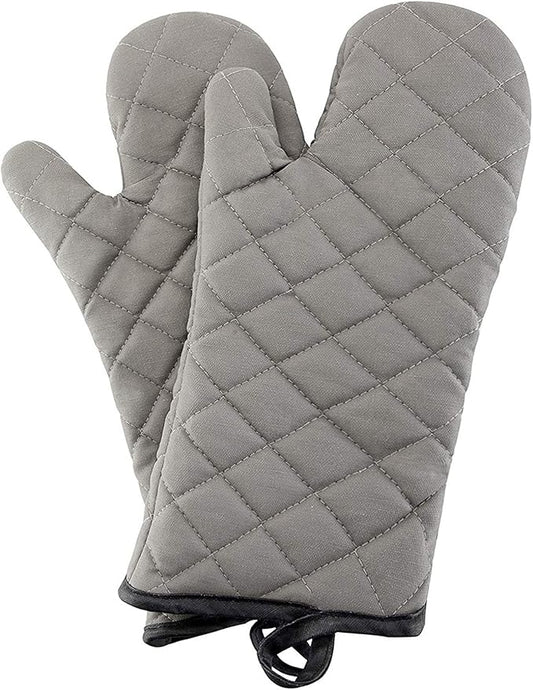ARCLIBER Oven Mitts 1 Pair of Quilted Lining, Heat Resistant Kitchen Gloves by ARCLIBER
