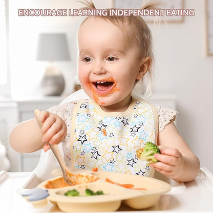 Silicone Baby Feeding Spoons, Training Spoon Self-feeding, First Stage Infant - Image 6