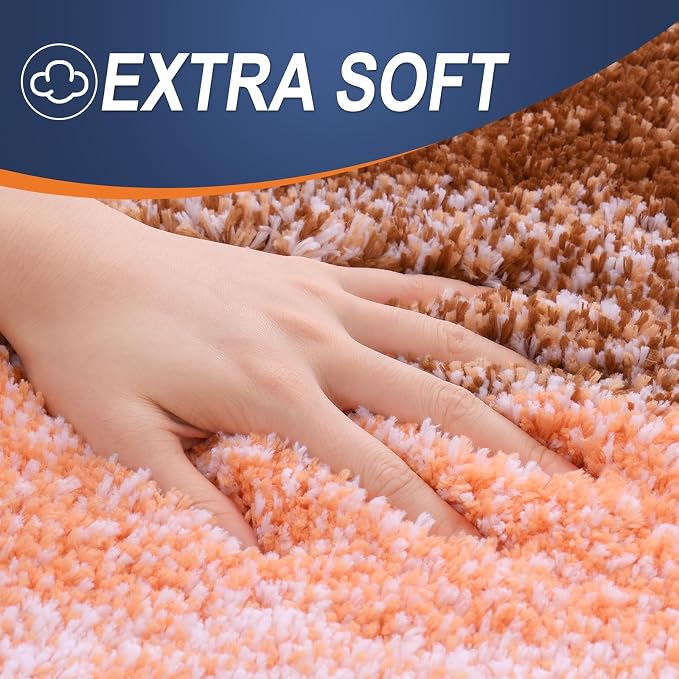 OLANLY Bathroom Rugs Mat 30x20, Extra Soft Absorbent Microfiber Bath Rugs - Image 3