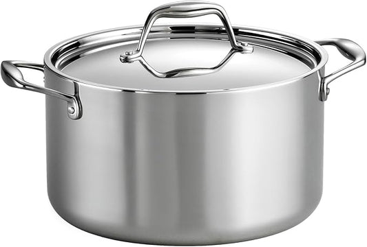 Tramontina Signature Tri-Ply Clad Stainless Steel 6-Quart Sauce Pot by Tramontina