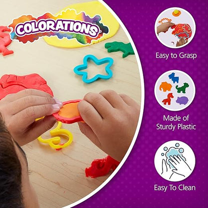 Colorations Alphabet & Number Dough Cutter Set - Image 2