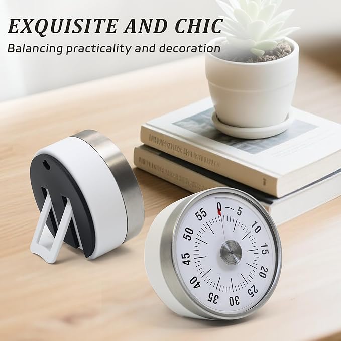 Kitchen Timer for Cooking, Chef Cooking Timer Clock, Visual Timers, 60-Minute - Image 8