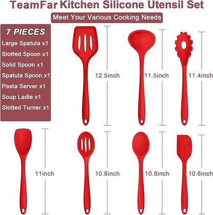 TeamFar Kitchen Utensils, Non-Stick Kitchen Gadgets - Image 2