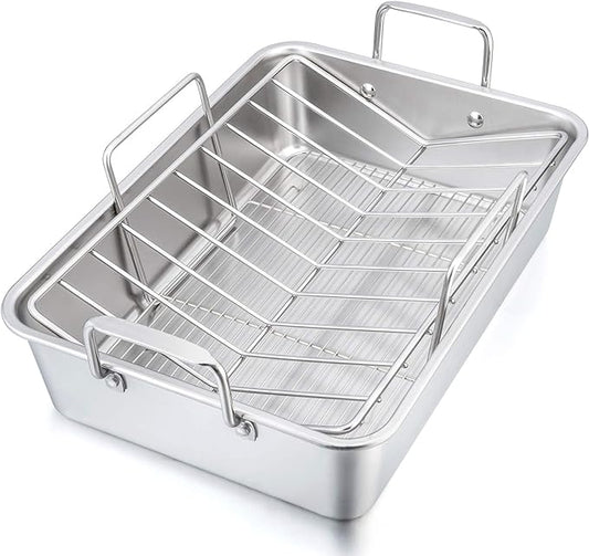 P&P CHEF 16" Roaster Roasting Pan by PPCHEF