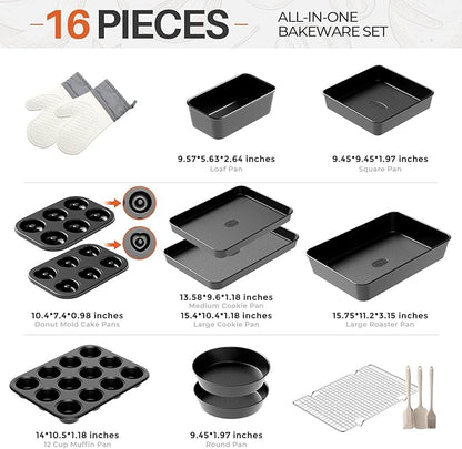 16-Piece Nonstick Bakeware Set - Image 5
