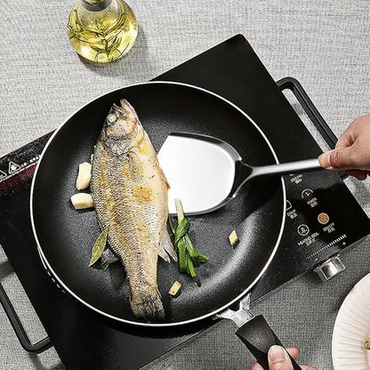 5 PCS Cooking Utensils Set Stainless Steel Kitchen Utensils Gadgets Resistant - Image 3