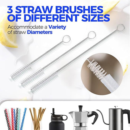Holikme 5-Piece Bottle Brush Cleaner Set - Image 4