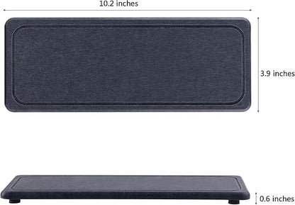 NiuYichee 2 Pcs Water Absorbing Stone Trays, Kitchen/Bathroom Sink Soap Dish - Image 6