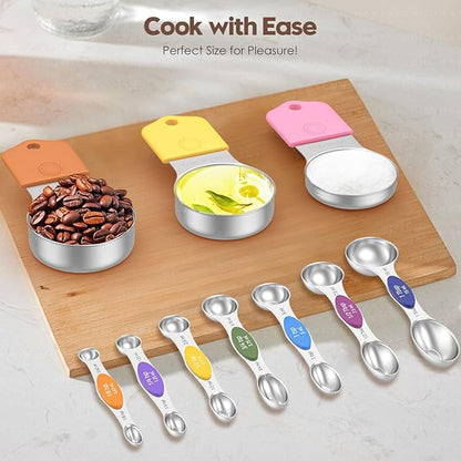 Magnetic Measuring Cups and Spoons Set - Image 7