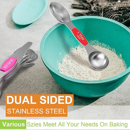 Magnetic Measuring Spoons Set - Image 3