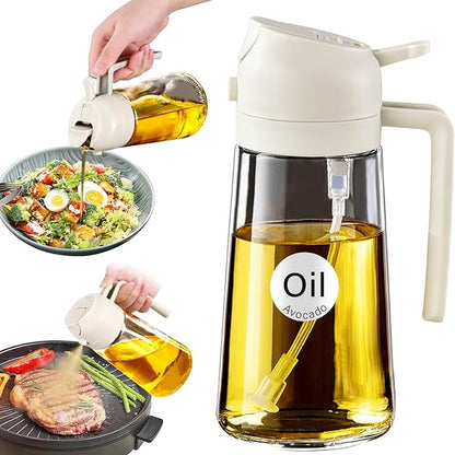YARRAMATE 16oz/470ml Glass Olive Oil Sprayer by YARRAMATE