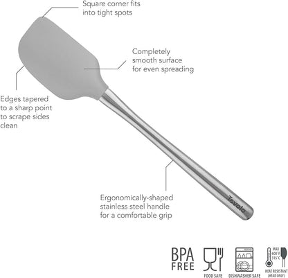 Tovolo Flex-Core Silicone Spatula Metal Handle - Image 2