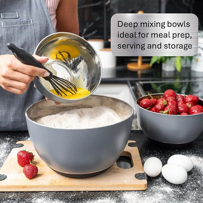 WHYSKO® Stainless Steel Mixing Bowls - Image 3