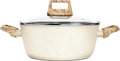 MICHELANGELO 4.3 Quart Nonstick Soup Pot by Michelangelo