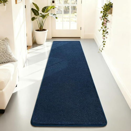 2x6 Feet Runner Rugs for Hallway, Low Pile Non Slip Memory Foam Rugs, Washable - Image 2