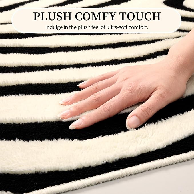 YIHOUSE 4×6 Ft Area Rugs for Living Room: Modern Washable Rug - Image 6