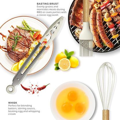 oannao Silicone Cooking Utensils Set - Image 4