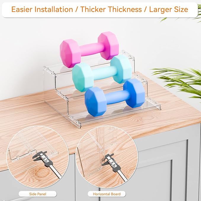 Yieach 3 Tier Spice Shelf Organizer - Image 4