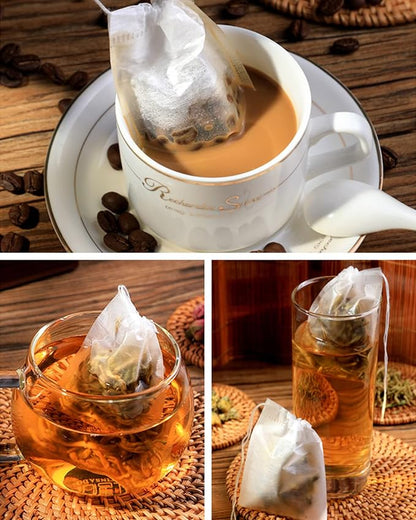 200pcs Disposable Tea Bags for Loose Leaf Tea, Tea Filter Bags - Image 4