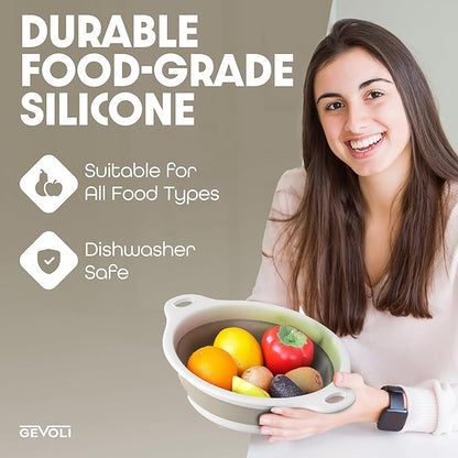Gevoli Collapsible Colanders Food Strainers - Image 6