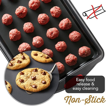 Baking Pan Set, 15 Piece Premium Baking Set, Nonstick Bakeware Sets BPA Free - Image 5