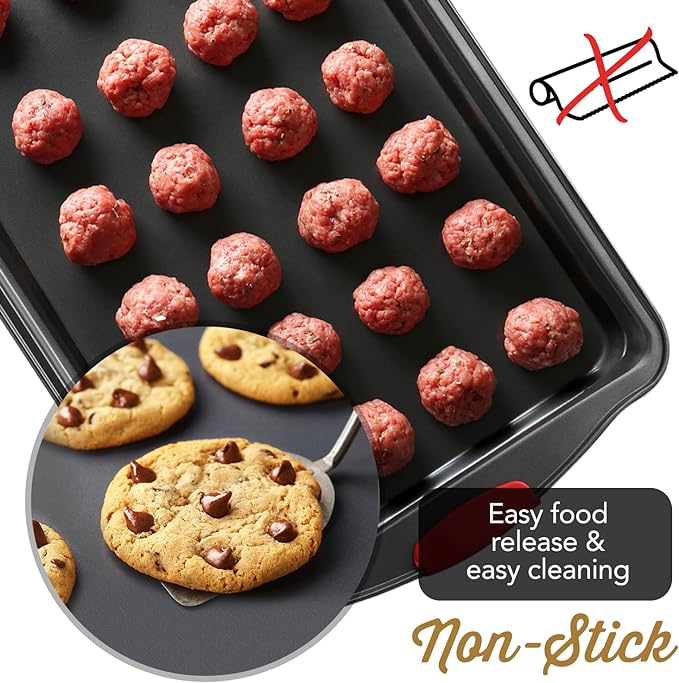 Baking Sheet Set, 2-Piece Cookie Sheet Set - Image 8