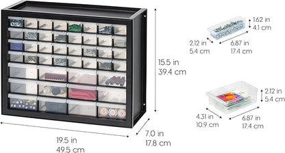 IRIS USA Small Parts Storage, Made in USA, 44-Drawer Organizer - Image 3