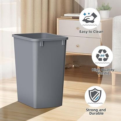 ROOMTEC Lightweight and Durable Slim Trash Can, Wastebaskets - Image 6