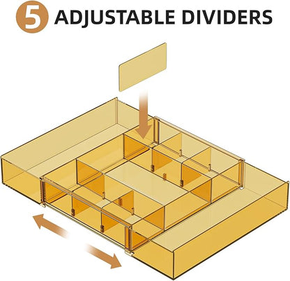Marbrasse Expandable Desk Drawer Organizer, Desk Organizers and Accessories - Image 3