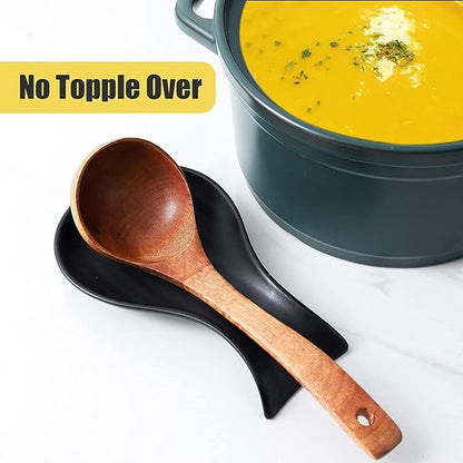 Hasense Porcelain Spoon Rest for Stove Top, 7 Inch Spoon Holder for Ladle - Image 7