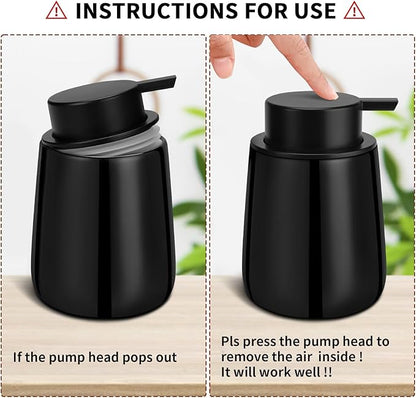 Soap Foaming Dispenser Ceramic - Image 3