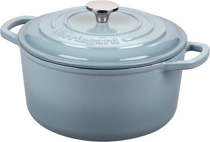 VORRINGARD Enameled Cast Iron Dutch Oven Pot - Image 6