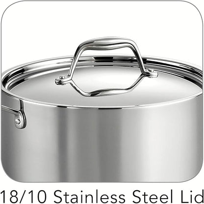 Tramontina Signature Tri-Ply Clad Stainless Steel 6-Quart Sauce Pot - Image 5