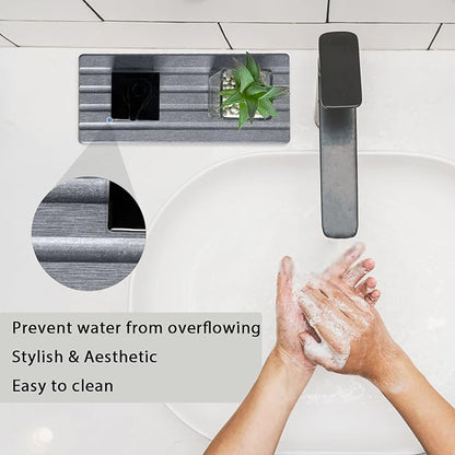 Diatomite Soap Dish, Water Absorbing Stone Tray, Kitchen Sink Organizer - Image 3