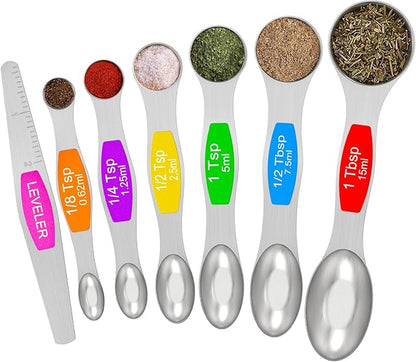 Magnetic Measuring Spoons Set by Wildone