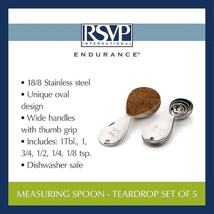 RSVP International Endurance Kitchen Collection Measuring Tools, Dishwasher Safe - Image 6
