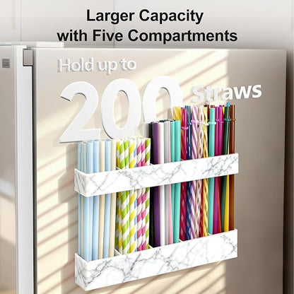 9.5” Large Acrylic Straw Holder - Image 3