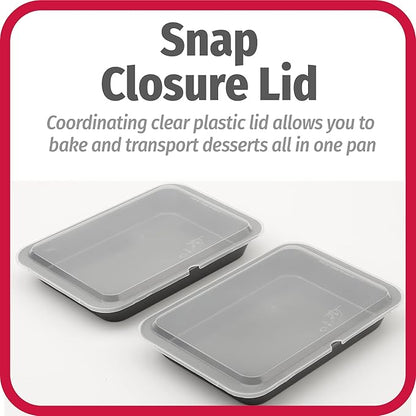 GoodCook Set of 2 Nonstick Steel 13" x 9" Cake Baking Pans - Image 5