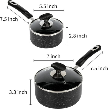 Nonstick Saucepan Set - Image 3