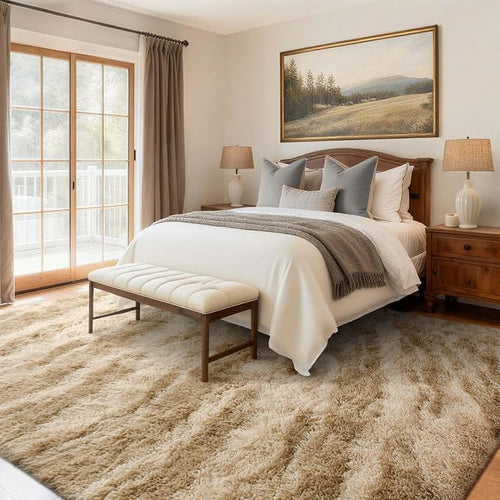 8x10 Ft Extra Large Shag Rugs for Living Room, Ultra Soft Fluffy Furry Area - Image 2