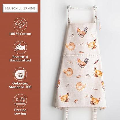 Maison d' Hermine 100% Cotton Apron - Image 2