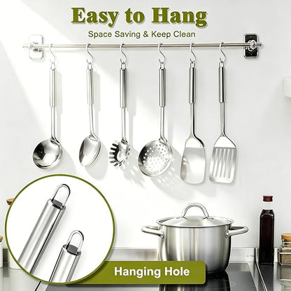 Stainless Steel Kitchen Utensils Set - Image 5
