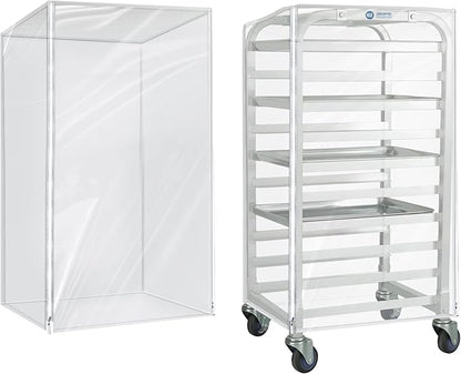 BIEAMA Bun Rack Cover – 10 Tier Half Size Commercial Bakers Racks Speed Pan by BIEAMA