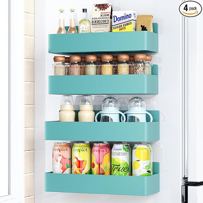 Mystozer Magnetic Spice Rack for Refrigerator, Kitchen Organizer and Storage by Mystozer