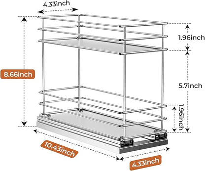Mystozer Pull Out Spice Rack Organizer - Image 3