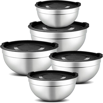 hunnycook 5 Piece Mixing Bowl Set by Dedicatedtoenhancingyourdiningexperience