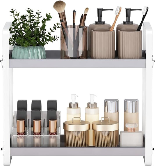 HNRLOY Bathroom Counter Organizer, Bathroom Countertop Organizer, Counter Shelf by Unknown