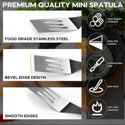 Small Spatula 2 PCS, Mini Serving Spatula - Image 2