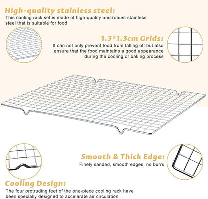 Baking Sheet with Cooling Racks - Image 4
